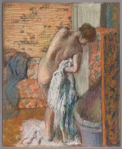 Après le bain - Edgar Degas