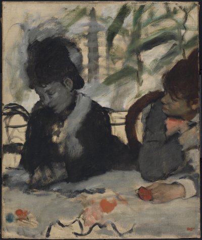 Au café - Edgar Degas