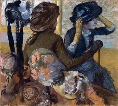Chez la modiste - Edgar Degas