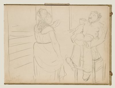 Scène de bordel - Edgar Degas