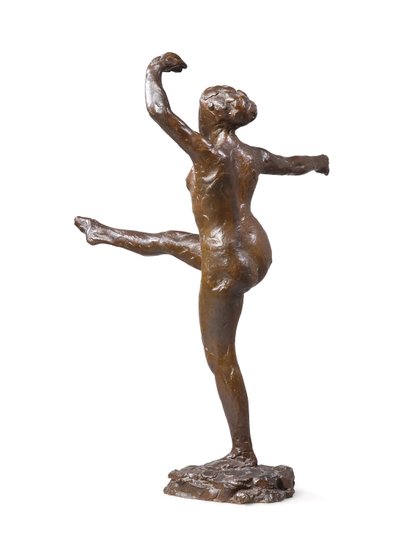 Danseuse, quatrième position devant, sur la jambe gauche, troisième étude - Edgar Degas