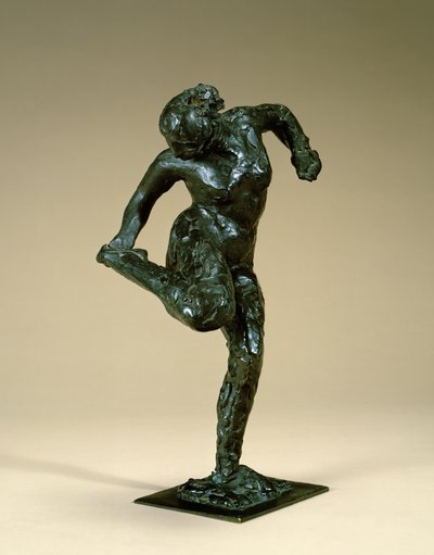 Danseuse tenant son pied, vers 1900-10 - Edgar Degas