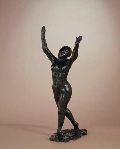Danseuse avançant, bras levés - Edgar Degas