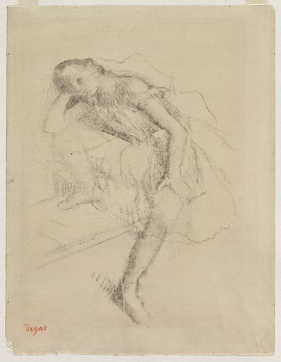 Danseuse au repos, vers 1895 - Edgar Degas