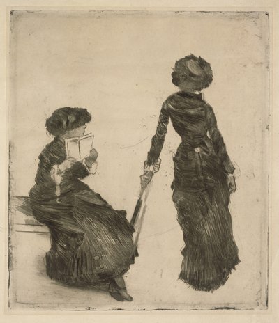 La peintre Mary Cassatt au Louvre, collection d