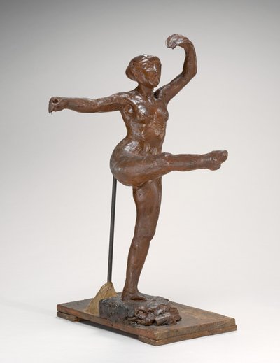 Quatrième Position Devant, sur la Jambe Gauche, c. 1885-1890 - Edgar Degas