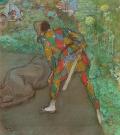 Harlequin - Edgar Degas