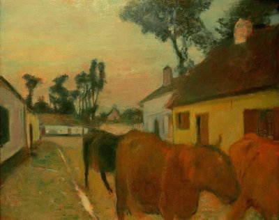 Retour du troupeau - Edgar Degas