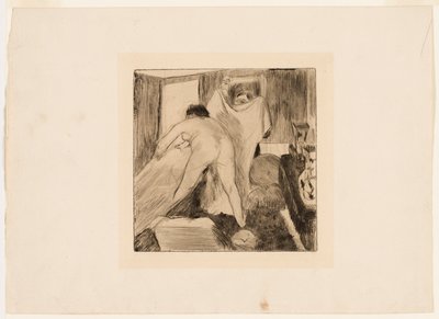 Sortir du bain - Edgar Degas