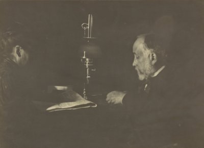 Louise Halévy lisant à Degas - Edgar Degas