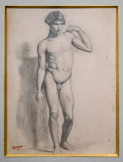 Homme debout - Edgar Degas