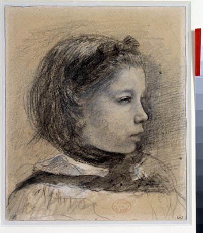 Portrait de Giulia Bellelli - Edgar Degas