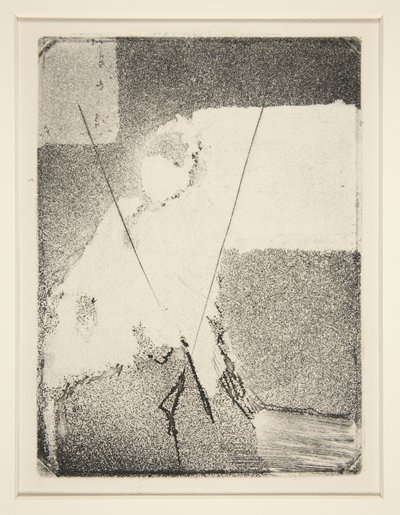 Femme assise avec bonnet et châle, vers 1879 - Edgar Degas