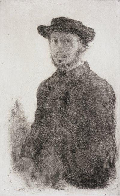 Autoportrait - Edgar Degas