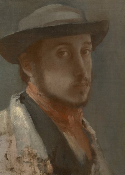 Autoportrait, vers 1857-58 - Edgar Degas