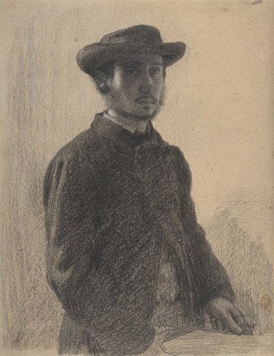 Autoportrait, vers 1857 - Edgar Degas