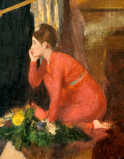 Sémiramis construisant Babylone inachevée, (détail), 1860-1862 - Edgar Degas
