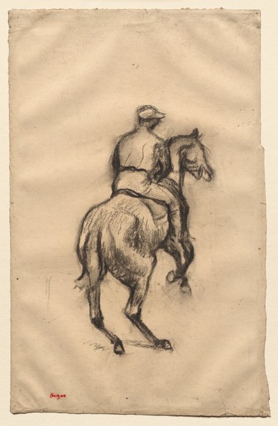 Le Jockey - Edgar Degas