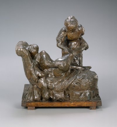 La masseuse, groupe - Edgar Degas