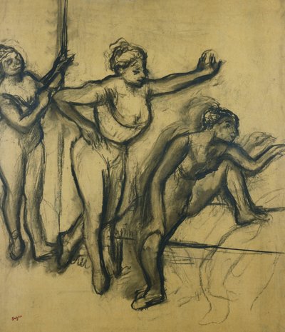 Trois Danseuses en Maillot - Edgar Degas