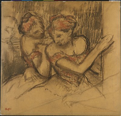 Deux danseurs - Edgar Degas