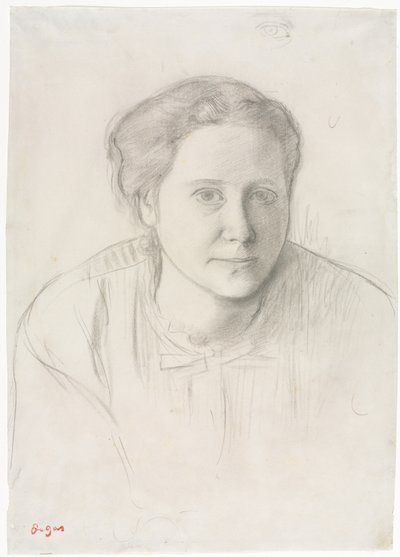 Victoria Dubourg, vers 1866 - Edgar Degas
