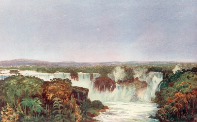 Vue partielle des chutes d