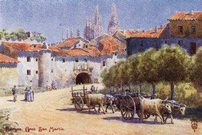 Espagne du Nord : Burgos, Arco San Martin - Edgar T. A. Wigram