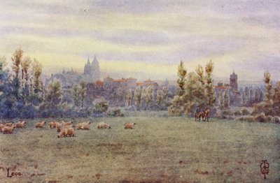 Espagne du Nord : Leon, depuis la route de Pajares - Edgar T. A. Wigram