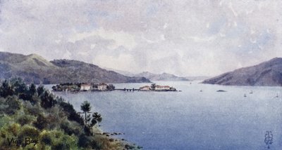 Espagne du Nord : Baie de Vigo, le port intérieur, en direction de la mer - Edgar T. A. Wigram