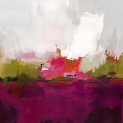 Paysage abstrait coloré - Edie