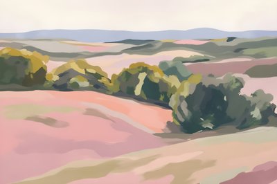 Collines roses - Edie