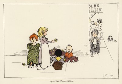 Les petits vendeurs de fleurs - Edith Farmiloe