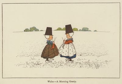 Pays de Galles, un potin du matin - Edith Farmiloe