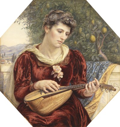 Touchant les cordes, 1886 - Edith Martineau