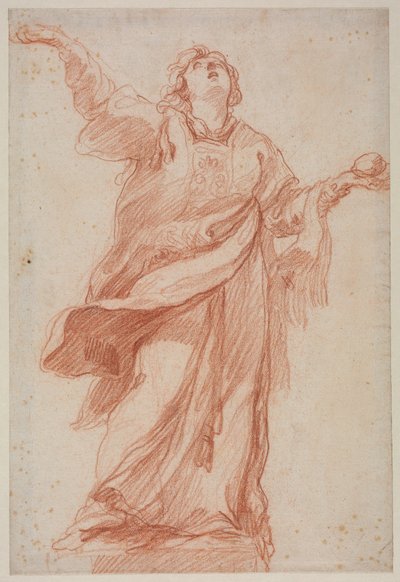 Saint Étienne en extase, deuxième tiers des années 1700 - Edmé Bouchardon