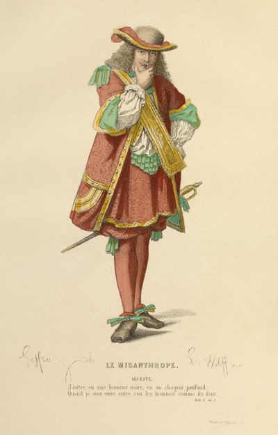 Costume pour le rôle d