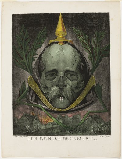 Bismarck, from Les Génies de la Mort - Edmond Guilliaume