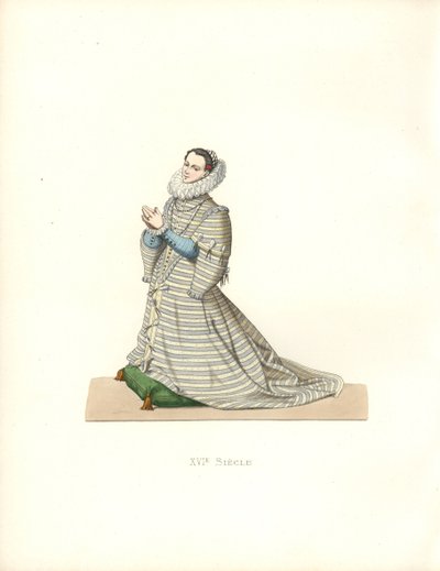 Archiduchesse Isabel Clara Eugenia (1566-1633) - Edmond Lechevallier Chevignard