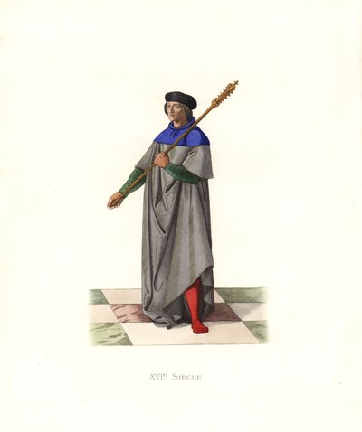 Porte-masse sous le roi Louis XII - Edmond Lechevallier Chevignard