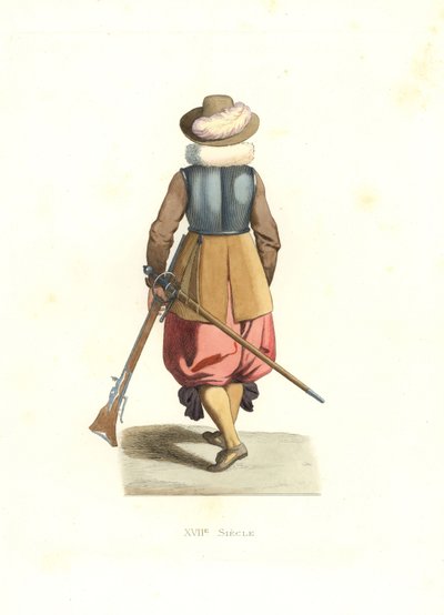 Mousquetaire de la Flandre française - Edmond Lechevallier Chevignard