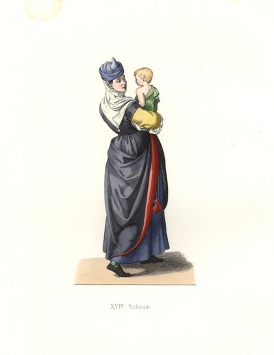Femme de Bayonne - Edmond Lechevallier Chevignard