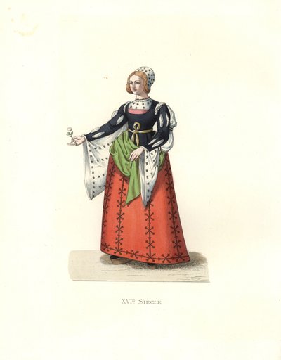 Femme de Castille, Espagne - Edmond Lechevallier Chevignard