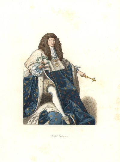 Jeune Louis XIV, Roi de France - Edmond Lechevallier Chevignard