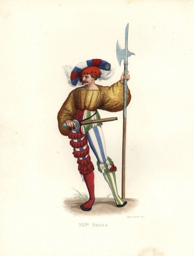 Hallebardier - Edmond Lechevallier Chevignard