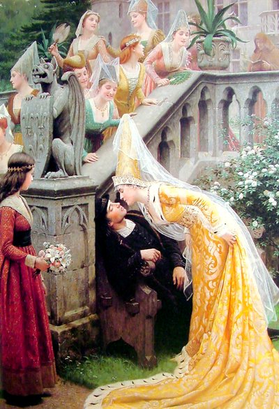 Alain Chartier, 1903 - Edmund Blair Leighton