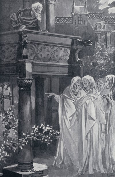 Illustration pour Faust de Goethe - Edmund Bruning
