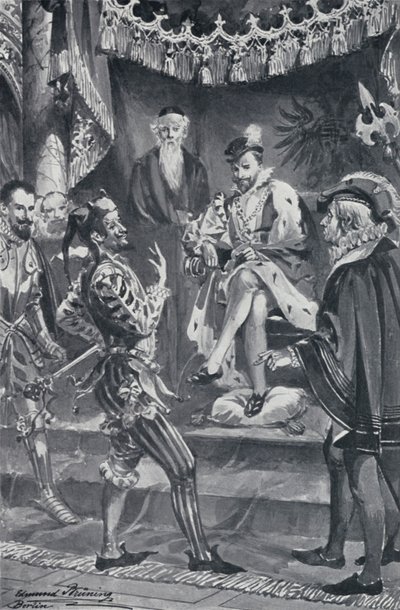 Illustration pour Faust de Goethe - Edmund Bruning