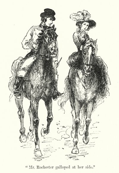 Illustration pour Jane Eyre de Charlotte Brontë - Edmund Henry Garrett
