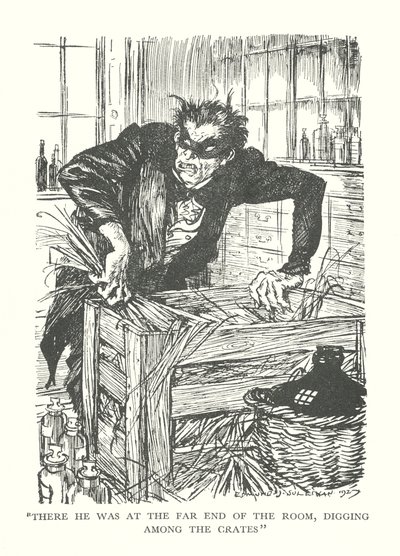 Illustration pour Le Cas étrange du Dr Jekyll et de M. Hyde de R. L. Stevenson (lithographie) - Edmund Joseph (after) Sullivan